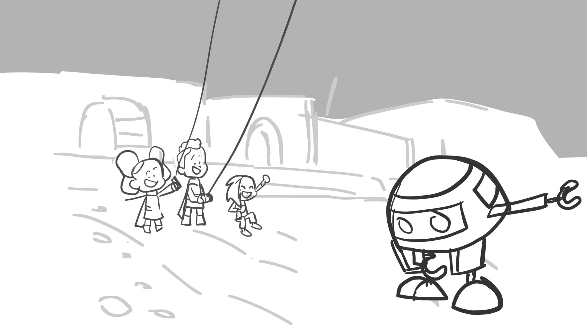 Fun with Nubs — Ep. 119, lámina 111, storyboard by Melissa Ballesteros